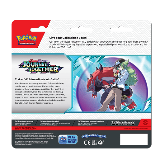 Journey Together 3 Pack Blister Yanmega