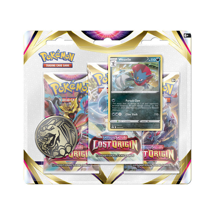 Lost Origin 3 Pack Blister – Weavile
