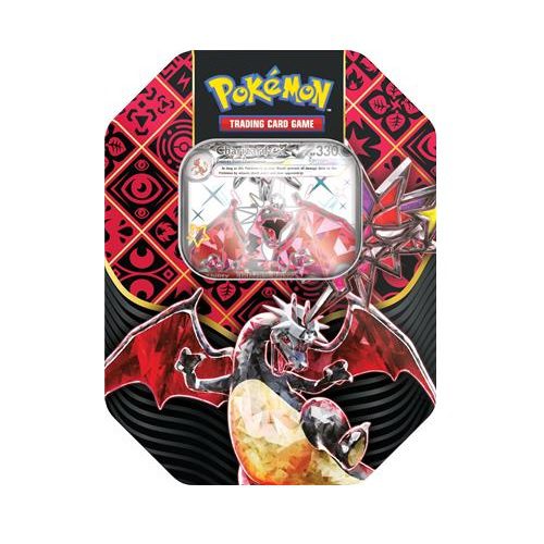 Paldean Fates EX Tin Charizard