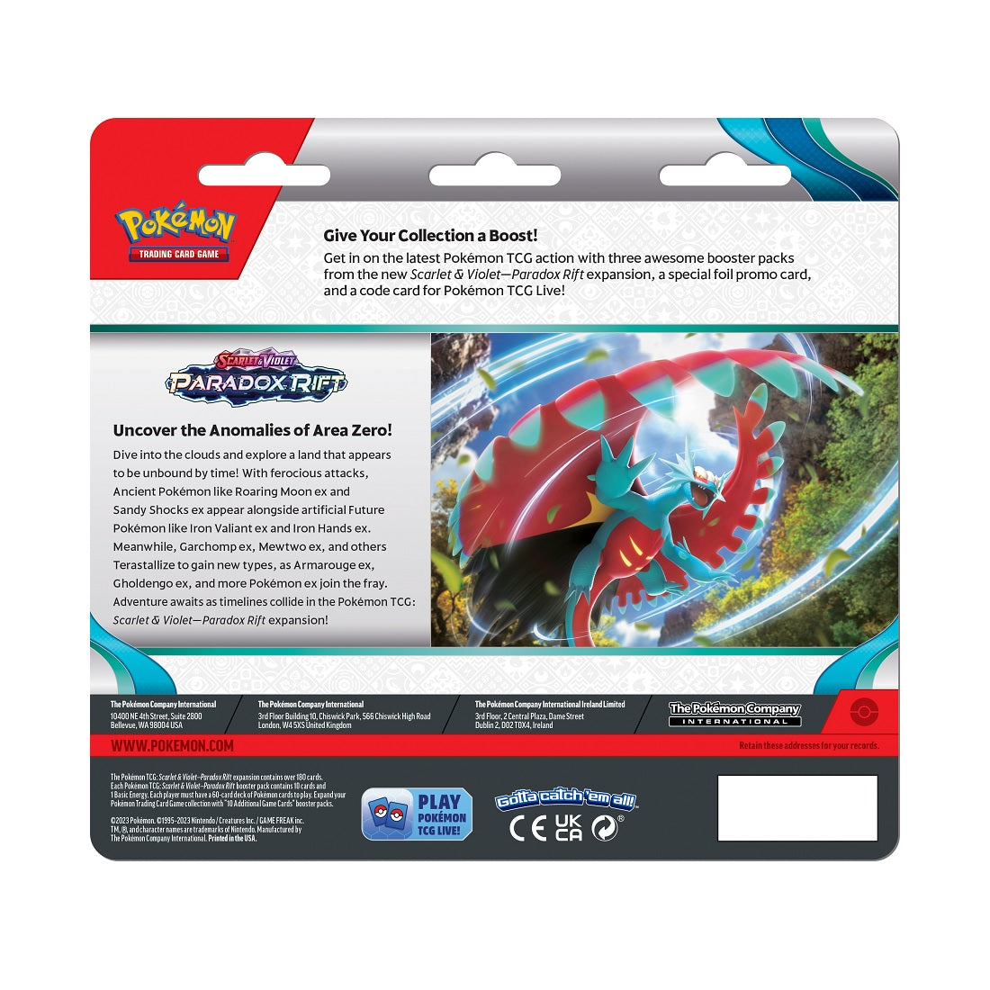 Paradox Rift 3 Pack Blister Arctibax