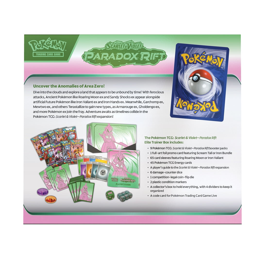 Paradox Rift Elite Trainer Box Iron Valiant