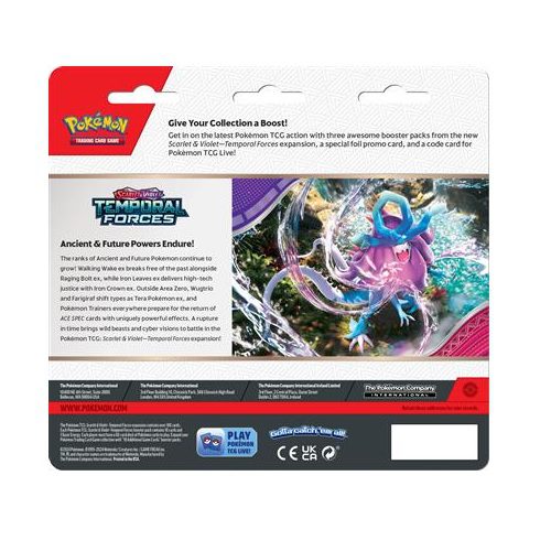 Temporal Forces 3 Pack Blister – Cleffa