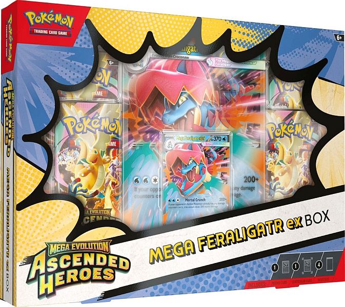 Mega Feraligatr ex Collection box