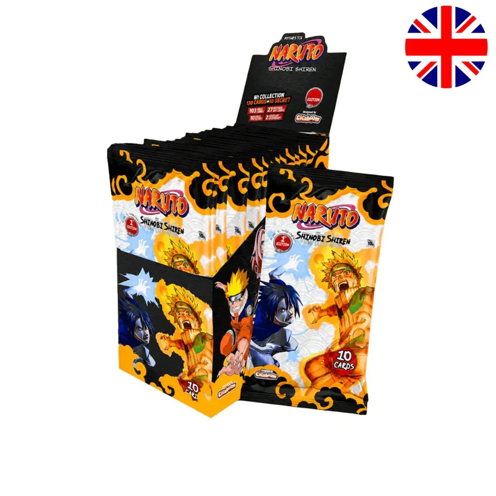 Naruto Mythos TCG – SET 2 SHINOBI SHIREN, 1st edition Booster box