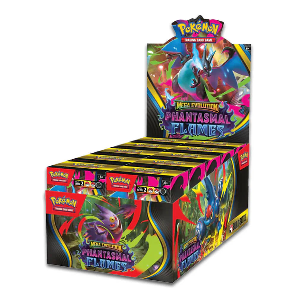 Phantasmal flames build & battle booster bundel display