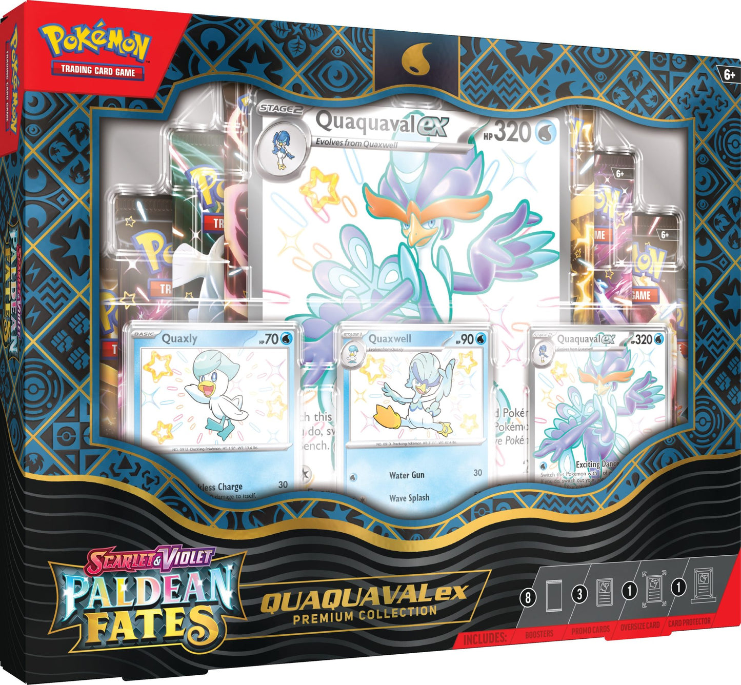 Paldean Fates Quaquaval ex Box