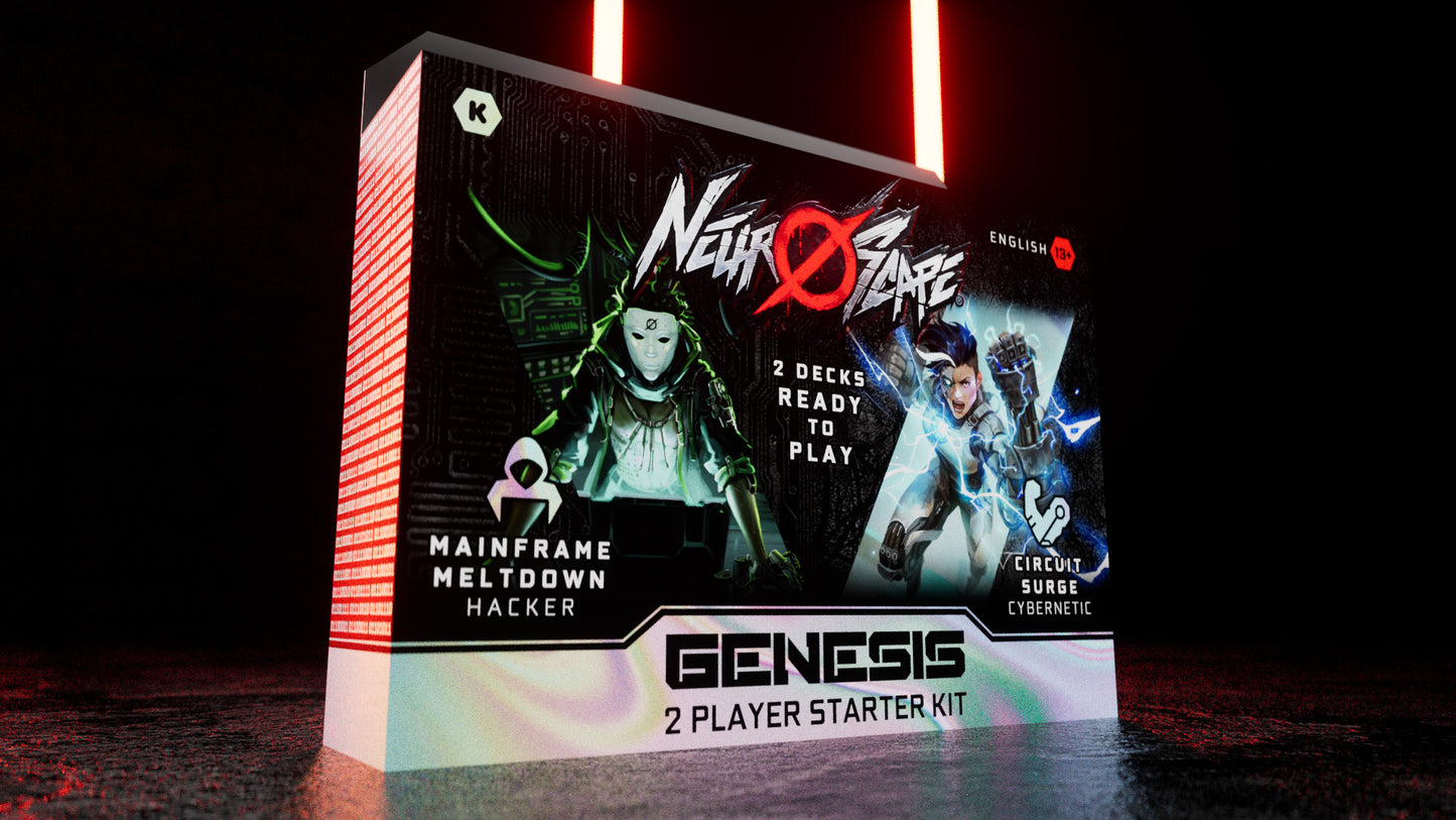 Neuroscape Genesis Unlimited 2 Player Starter Kit Display
