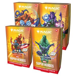 Magic: the Gathering - Marvel Super Heroes Collector Deck (4 decks)